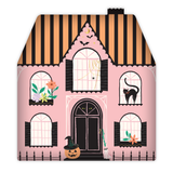 PINK HAUNTED HOUSE PLATES