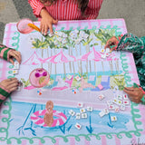 POOL PAWTY-MAHJONG MAT