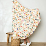Tile Toss Butter Blanket - Mahjong