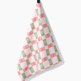 Be Merry Plaid Tea Towel
