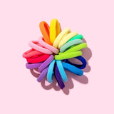Mix & Match Colorful Hair Tie Assortment - Set of 20