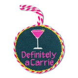 Needlepoint Ornament - Carrie