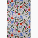 Christmas Garden Party Tea Towel