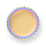 Rainbow Ric Rac Assorted Dessert Plate Set