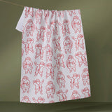 Santa Groove Tea Towel