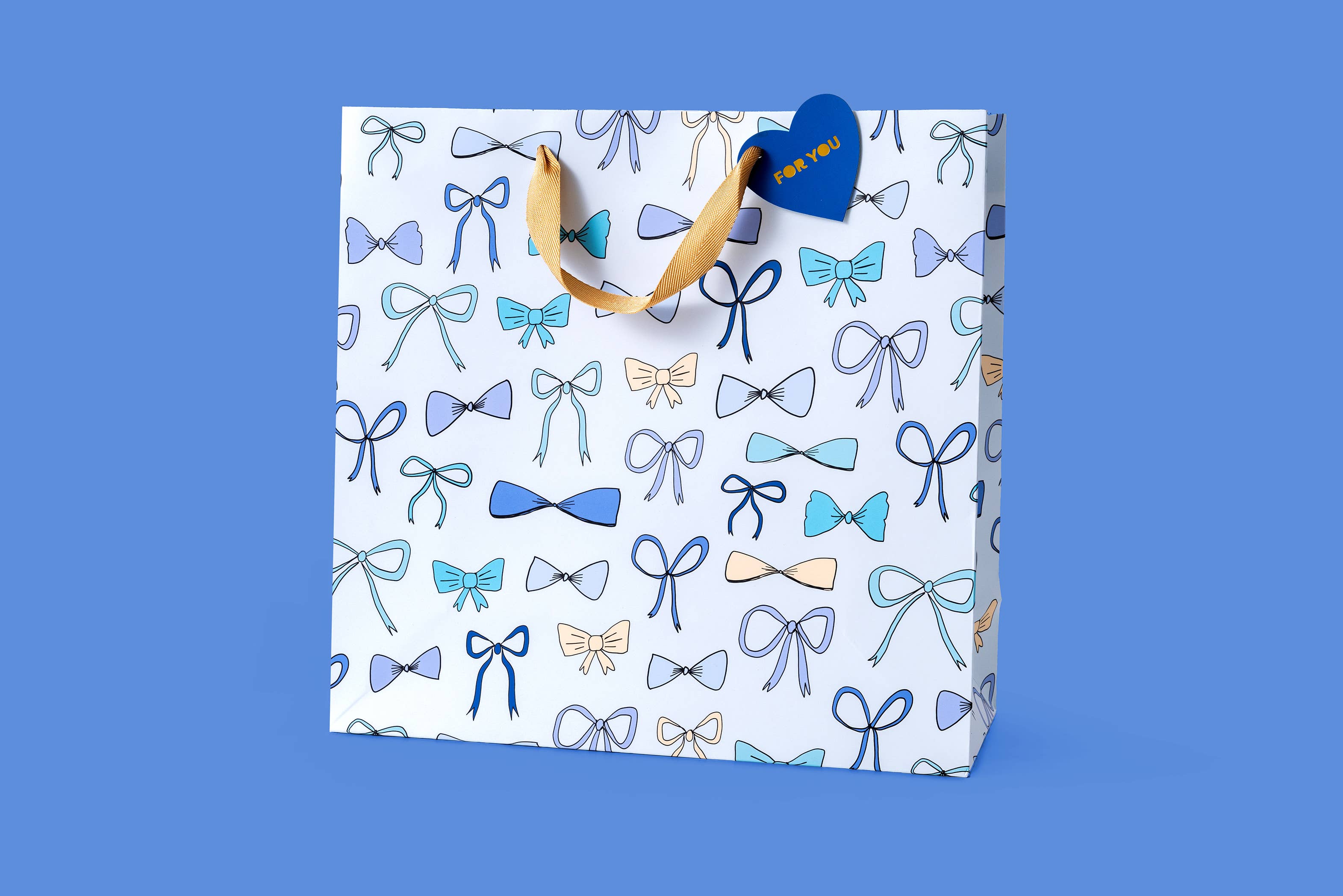 Gift Bags - Blue Bows