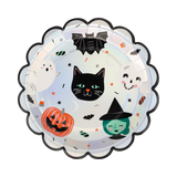 Spooky Friends Paper Plates - 9"