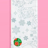 Merry Christmas Coloring Paper Tablecloth