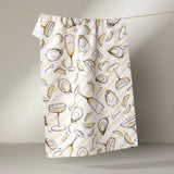 Oysters and Champagne Tea Towel