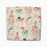 Christmas Cocktails Dishcloth Set