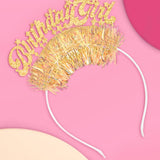 Golden Girl Birthday Headband