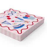 PATRIOTIC PICNIC ICON LARGE NAPKINS