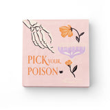 FLORAL HALLOWEEN SKULLS & SPIDERS COCKTAIL NAPKINS