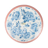 Hamptons Floral Round Paper Plate