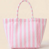 Striped Terry Tote Bag