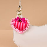 Puffy Heart Bag Charm-Heartthrob