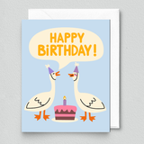 Happy Birthday Goose Card