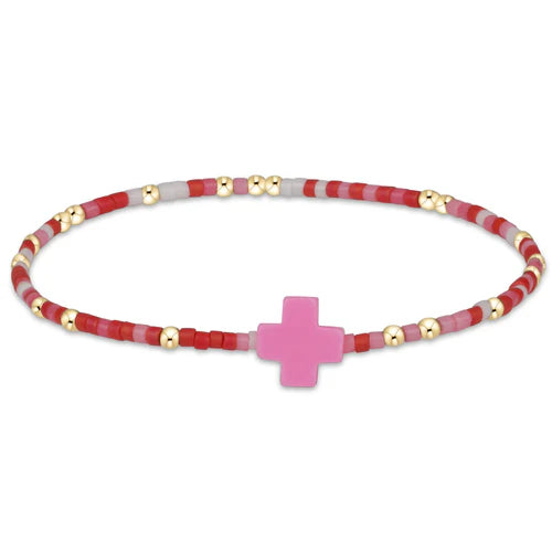 Egirl Hope Unwritten Signature Cross Bracelet