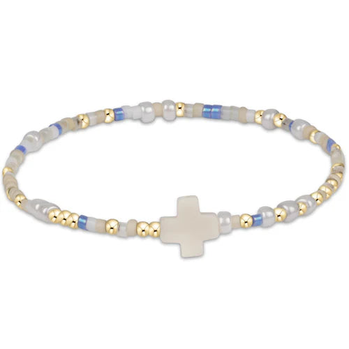 Egirl Hope Unwritten Signature Cross Bracelet
