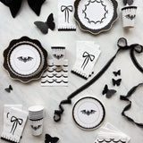Elegant Halloween Dinner Napkins