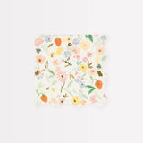 Elegant Floral Napkins- Small