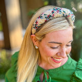 Tweed Headband- Assorted Colors