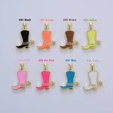 Enamel Cowboy Boot