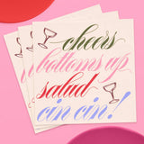 Cheers Cocktail Napkins