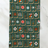 Moss Tile Toss Tea Towel
