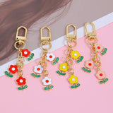 Cute Three Little Flower Keychains