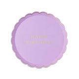 Le Lilac Signature Happy Birthday Small Plates (Set of 8)