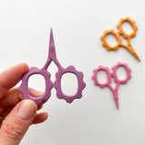 Small Flower scissors, tiny embroidery scissors