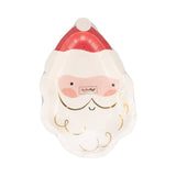 Santa Shaped Plate