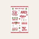 Sorority Sticker Sheet - 19 Chapters Available
