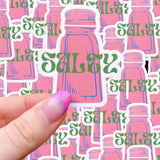 “salty” waterproof sticker