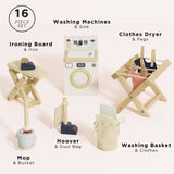 Wooden Dolls House Laundry Room