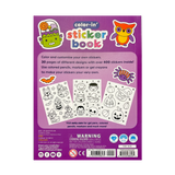 Stickiville Color-in' Sticker Book - Cute n Spooky Doodles - 30 Sheets