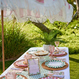 Palm Beach - Pink & Green Large Paper Plates