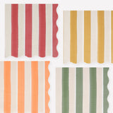 Fall Stripe Large Napkins
