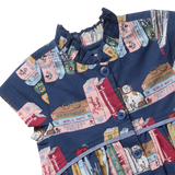 Girls Fatima Dress- Bookshelf
