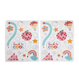 'Write On! Paper Table Runner with Stickers