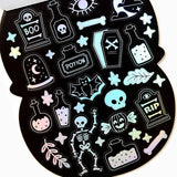 Halloween Cat Sticker Book