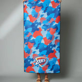 OKC Camo Beach Towel