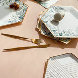 Secret Garden Party Plates - Premium Large Paper Plates