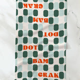 Cypress Tile Talk Tea Towel