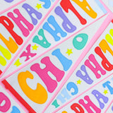 Rainbow Pennant Flag