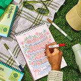 Trace-By-Line FlowArt - Brunch in Bloom