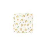 Foiled Pastel Rainbow Cocktail Napkins