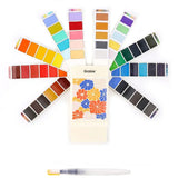 Foldable Watercolor Set of 56 With Water Brush