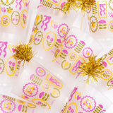 Forever Fun Social Club Reusable Cups with Pom Pom Stirrers